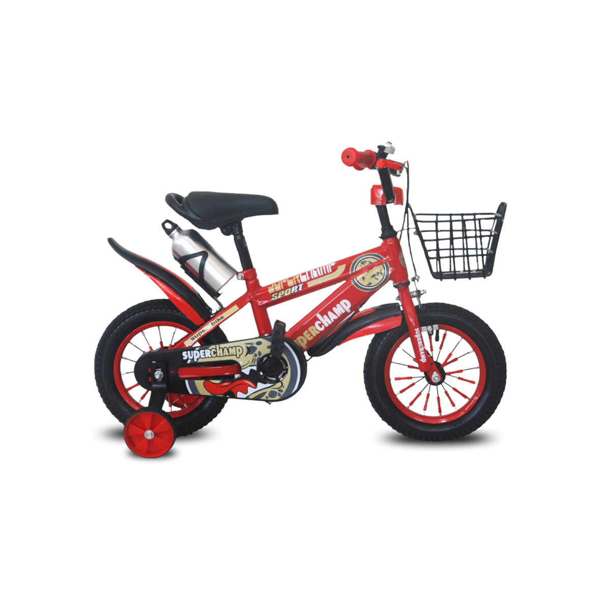 BICICLETA S.CHAMP BMX SPORT 12" ROJO