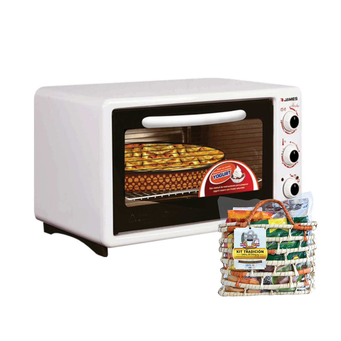 COMBO HORNO JAMES 45L + KIT UNPAR TRADICION 