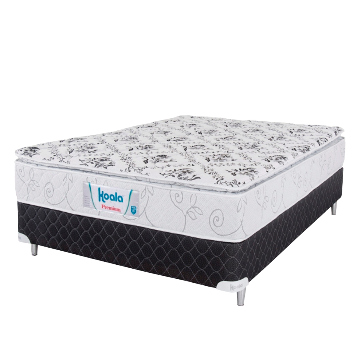 BASE + COLCHON KOALA PREMIUM C/ PILLOW TOP 140X190 (11970/7867)