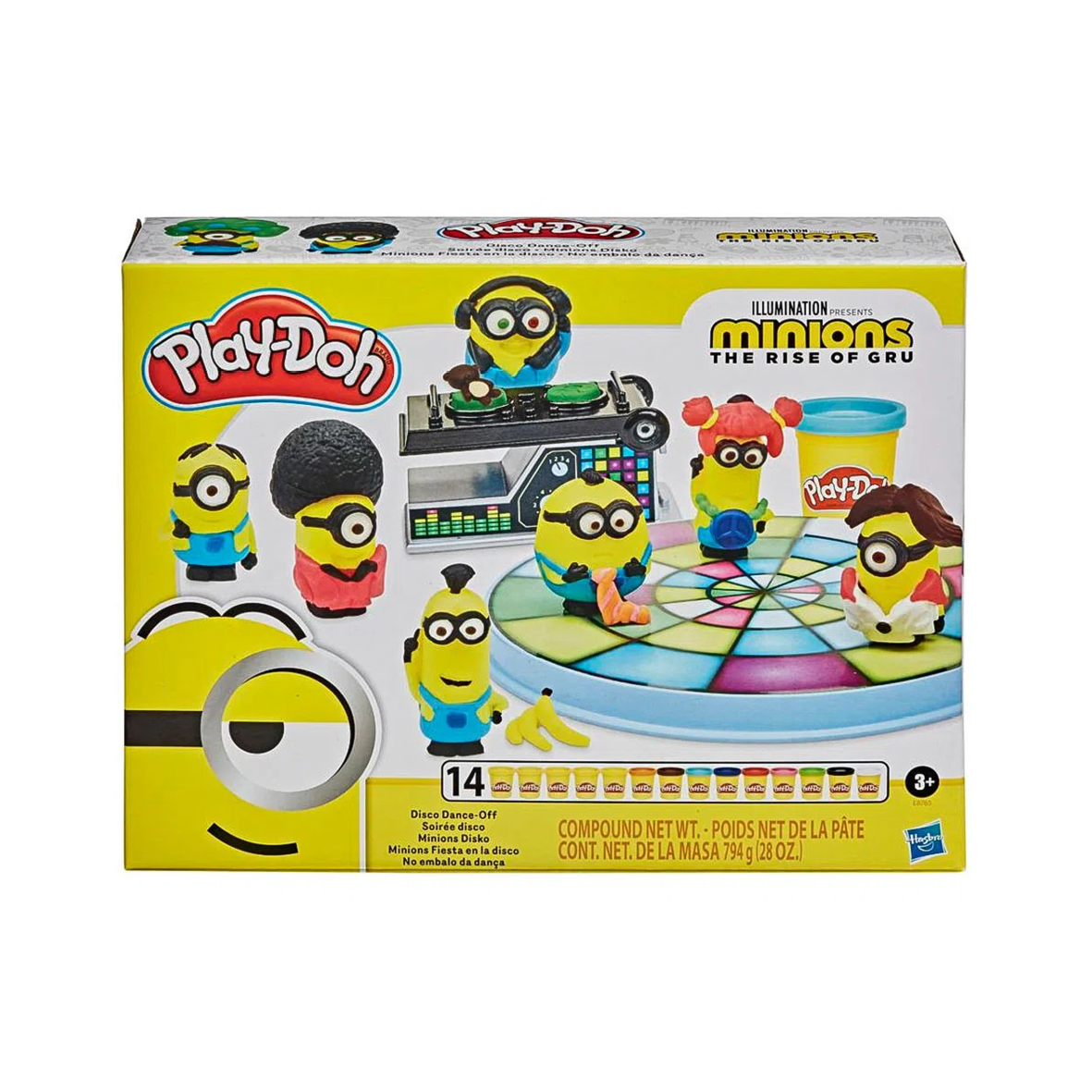 PLAY-DOH HASBRO E8765 UNI MINIONS DISCO DANCE OFF