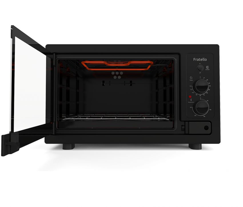 HORNO MUELLER FRATELLO 44lts NEGRO