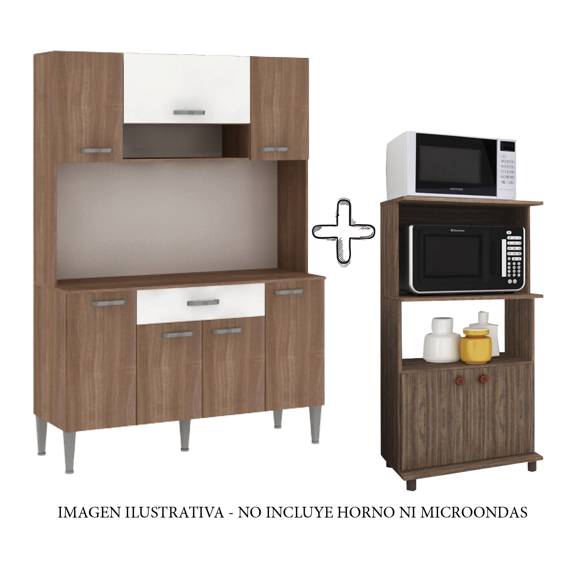 KIT ALTEZZA COCINA KT50 + BALCON P/HORNO RUSTICO