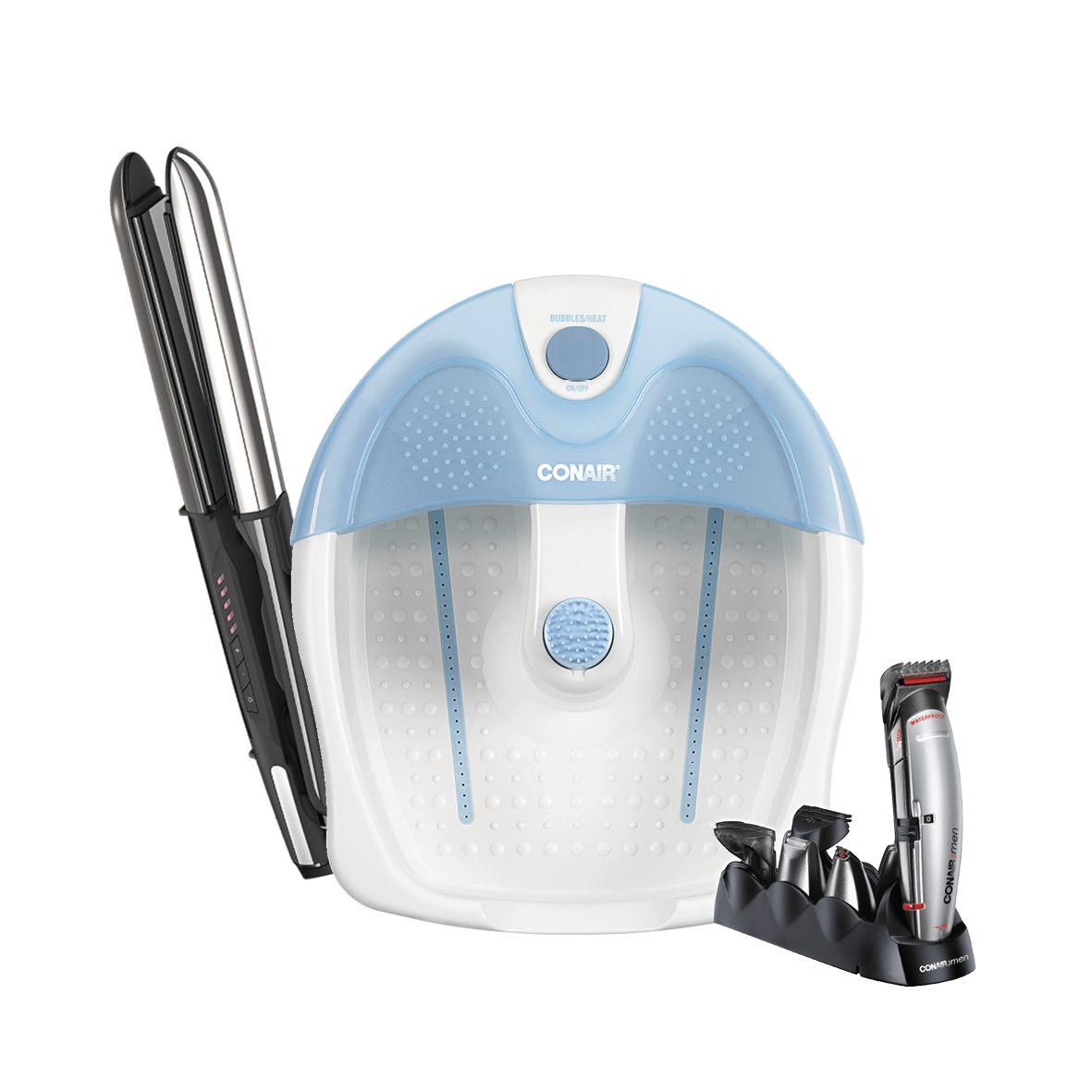 COMBO CONAIR MASAJEADOR+PLAN+CORTA BARBA