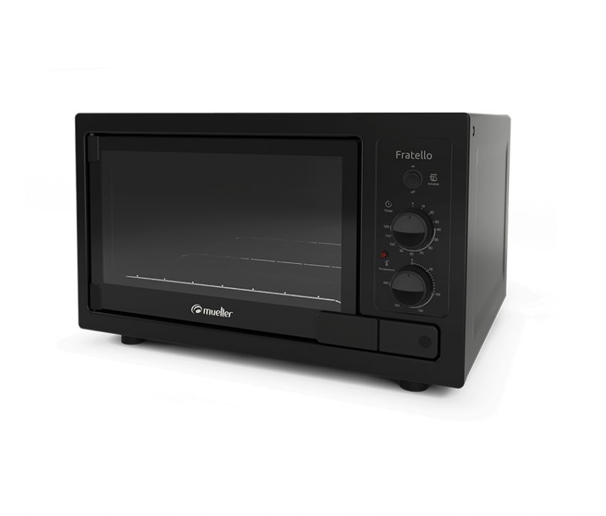 HORNO MUELLER FRATELLO 44lts NEGRO