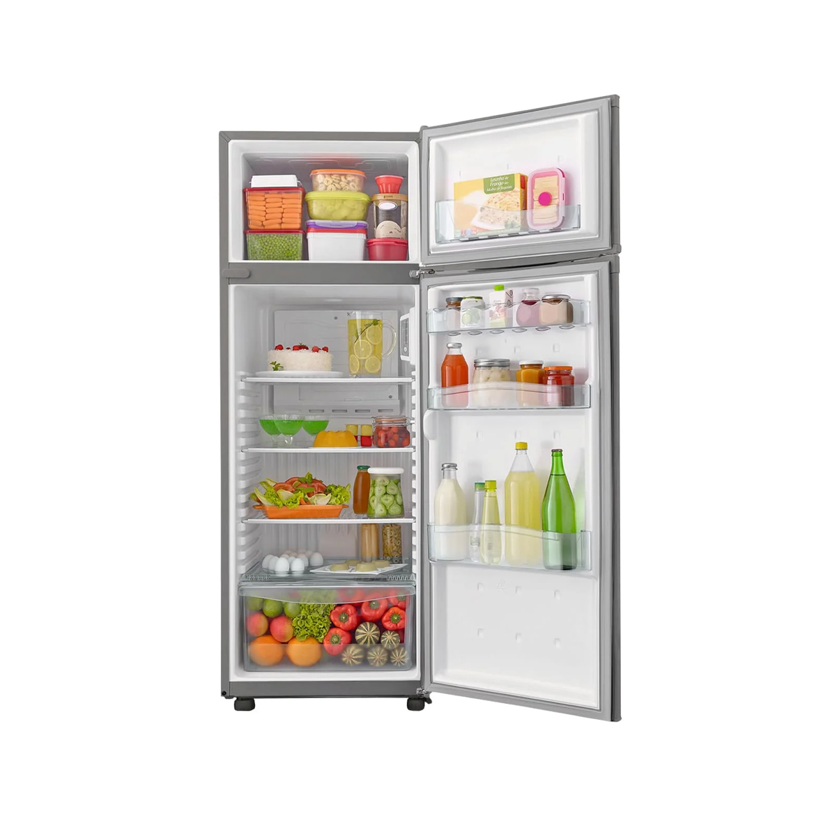HELADERA CONSUL 360L. CRD36 PLATA