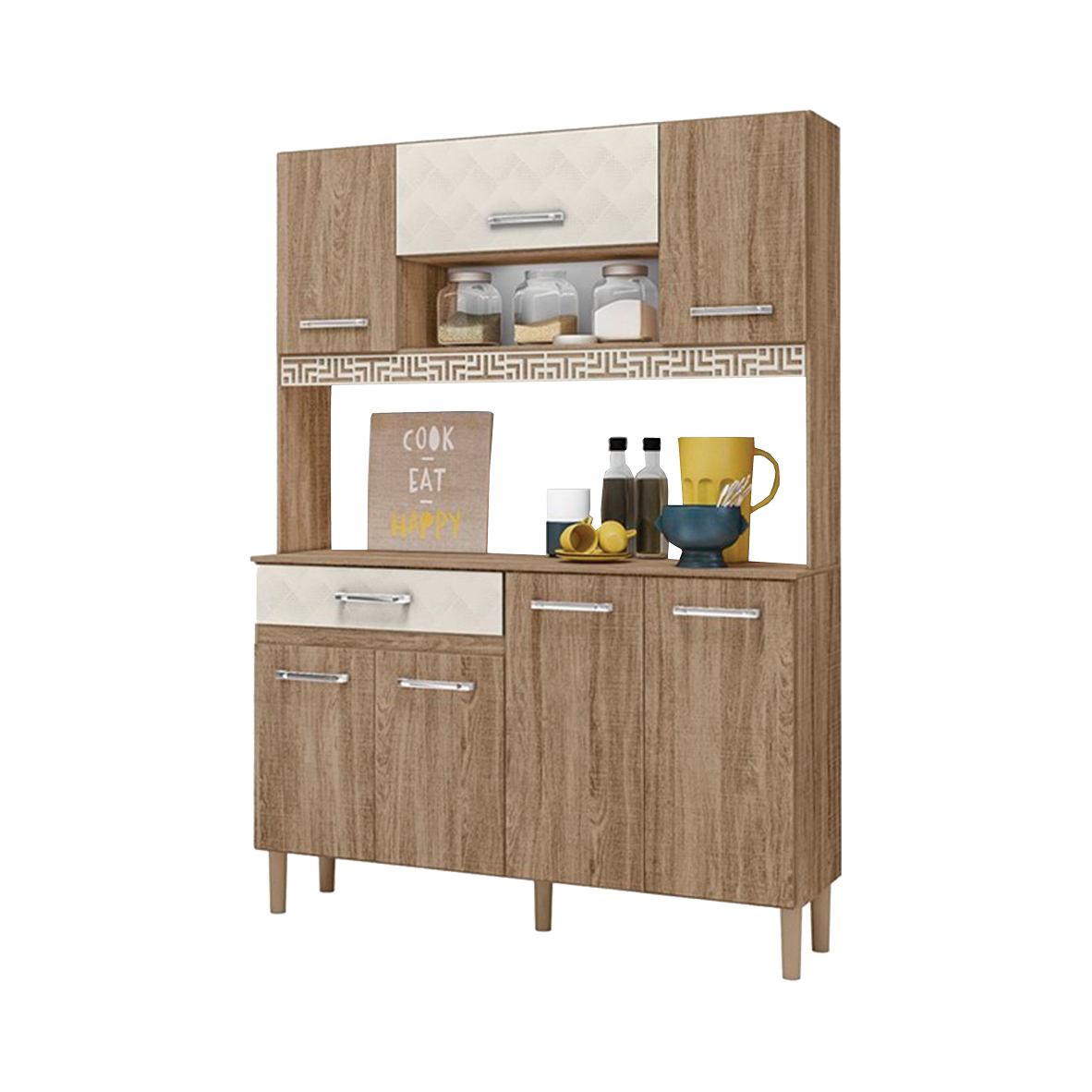 COCINA ATLAS 4H COLISEUM BL + KIT MOVEL MAGAZIN 120 CA/RU + GRILL MONDIAL G-15 + BALANZA CONSUMER