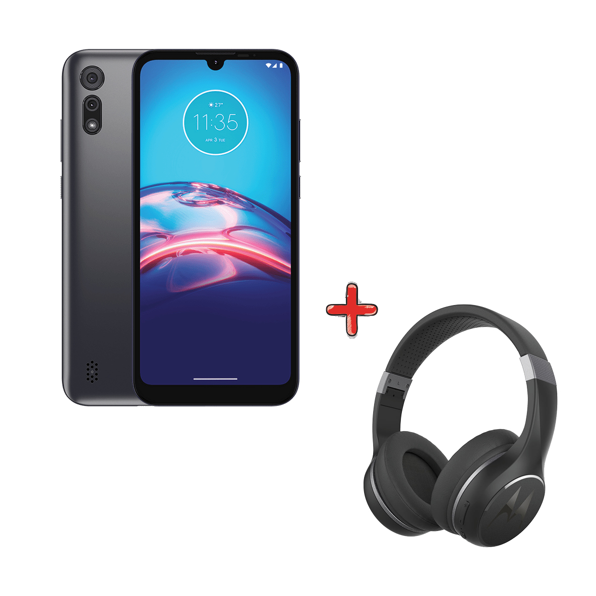 TELEFONO MOTOROLA E6S XT-2053-2 + AURICULAR MOTOROLA ESCAPE