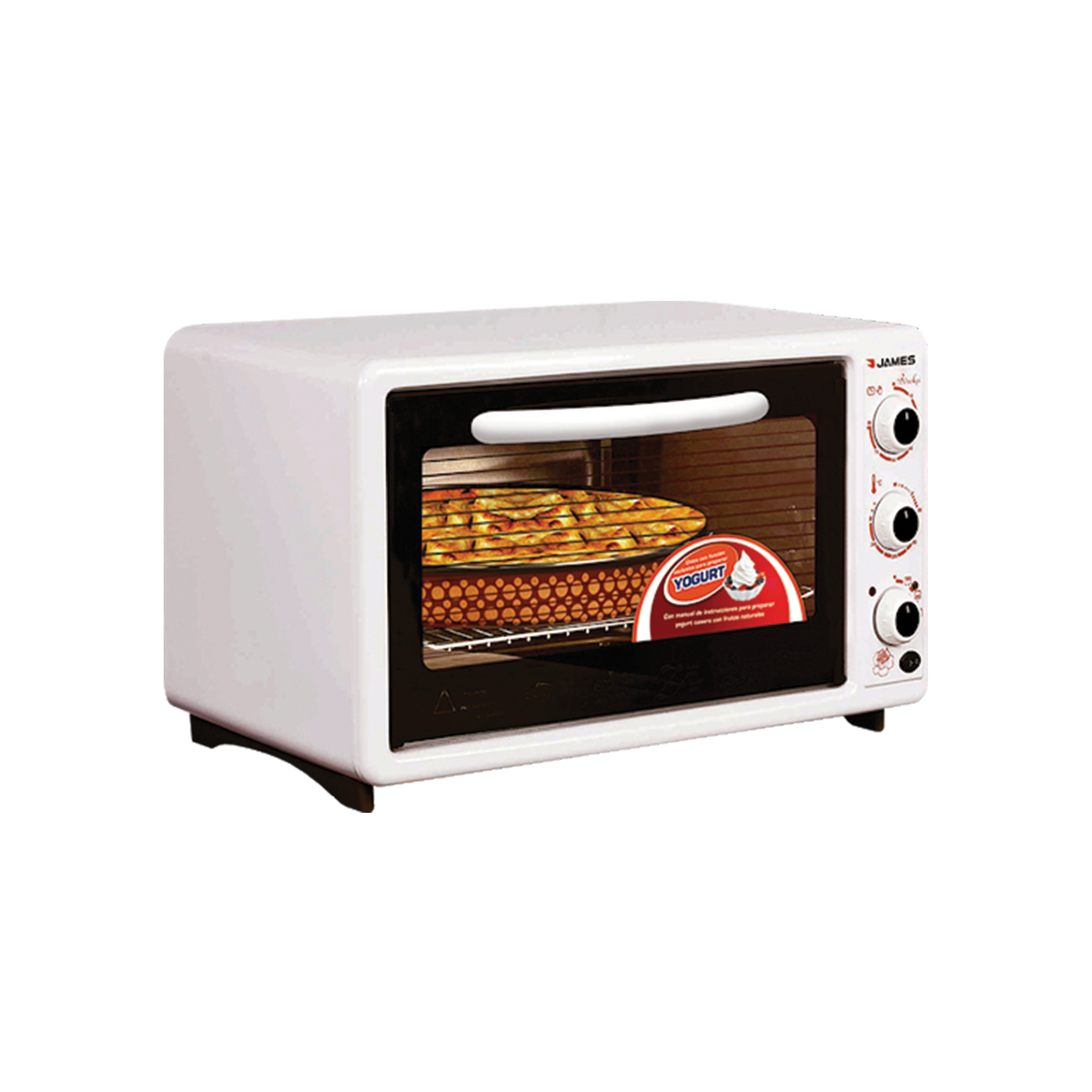 FRUTERA MOVEL MALU AREZZO + MICROONDAS JAMES 17L. J-17GD + HORNO JAMES 45L. HJTY45 TURBO