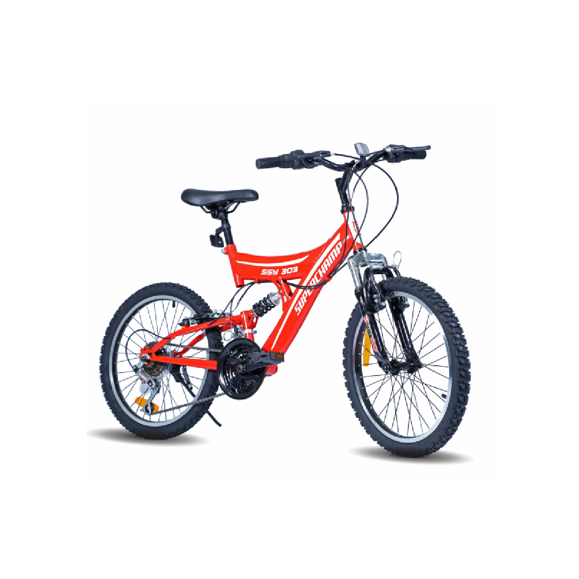 BICICLETA S.CHAMP SY303 26" ROJO