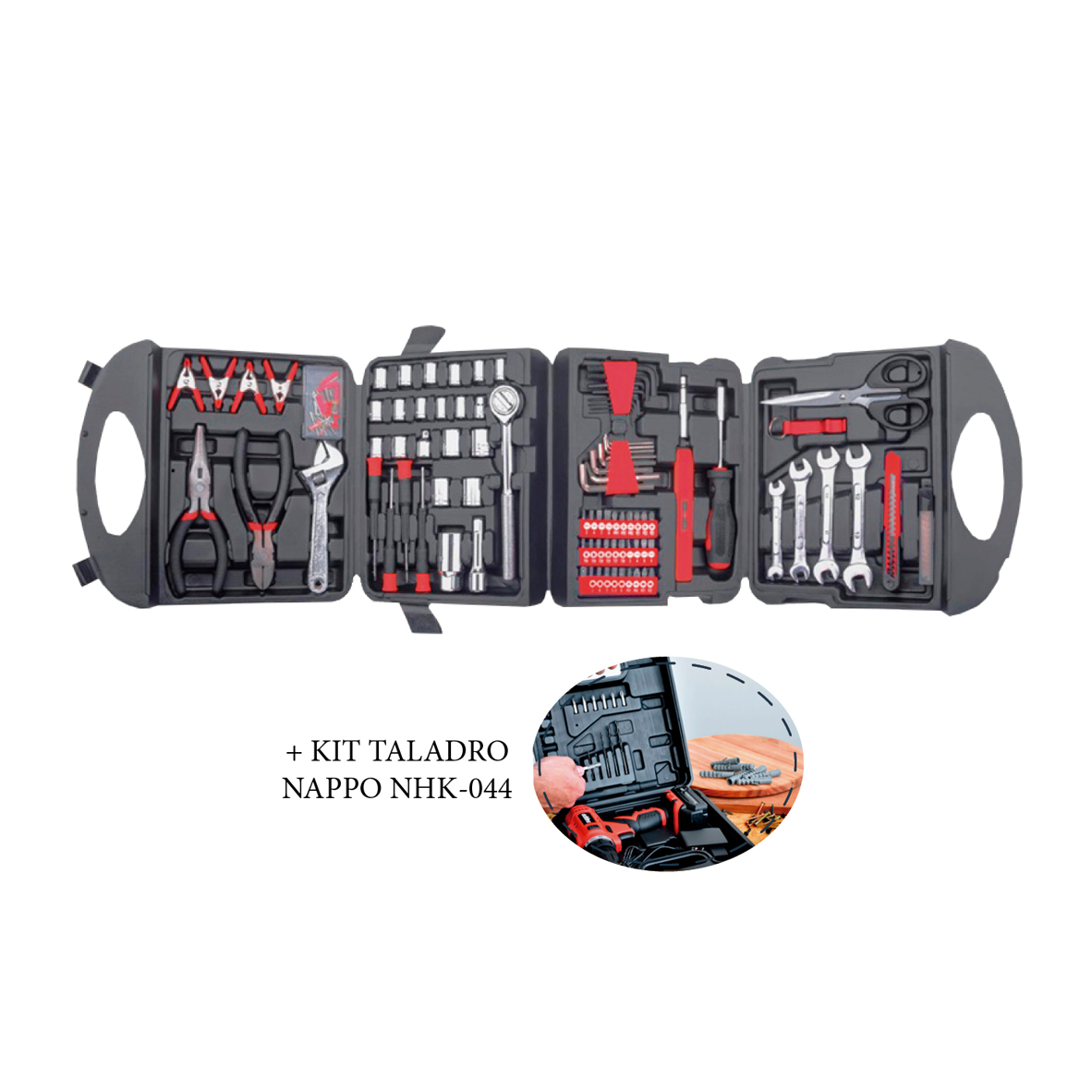 COMBO HERRAMIENTAS NAPPO NHK-052+ KIT NAPPO NHK-044