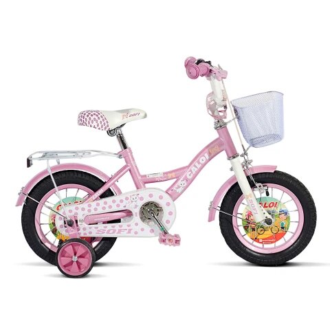 BICICLETA CALOI CECI 12- ROSADO