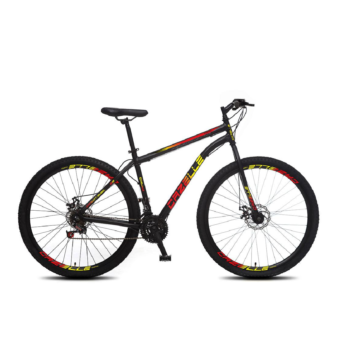 BICICLETA COLLI CAZELLE ROMA 29" 3453-126D NG-ROJ-AMA