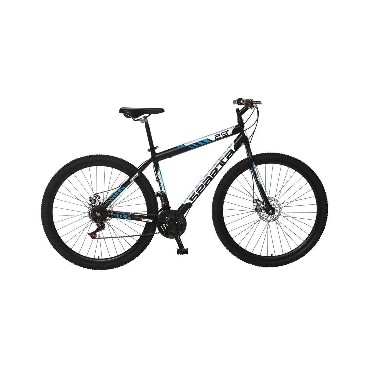 BICICLETA COLLI SPARTA MTB A29 415-11D 21M NEGRO/FOSCO