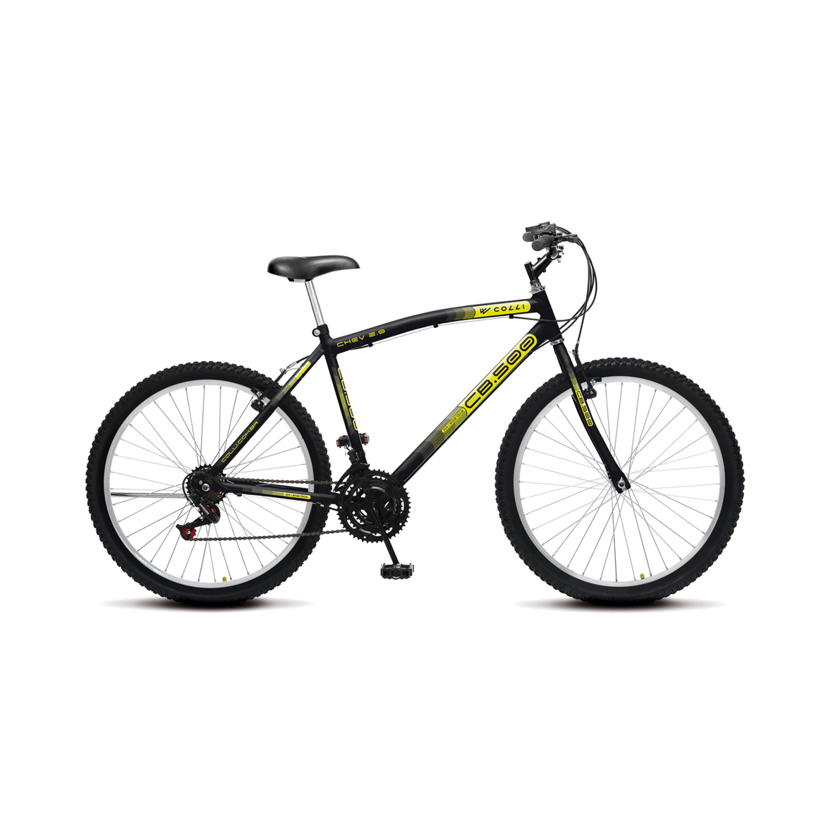 BICICLETA COLLI CB 500 ARO 26 NEGRO/FOSCO 129-11D