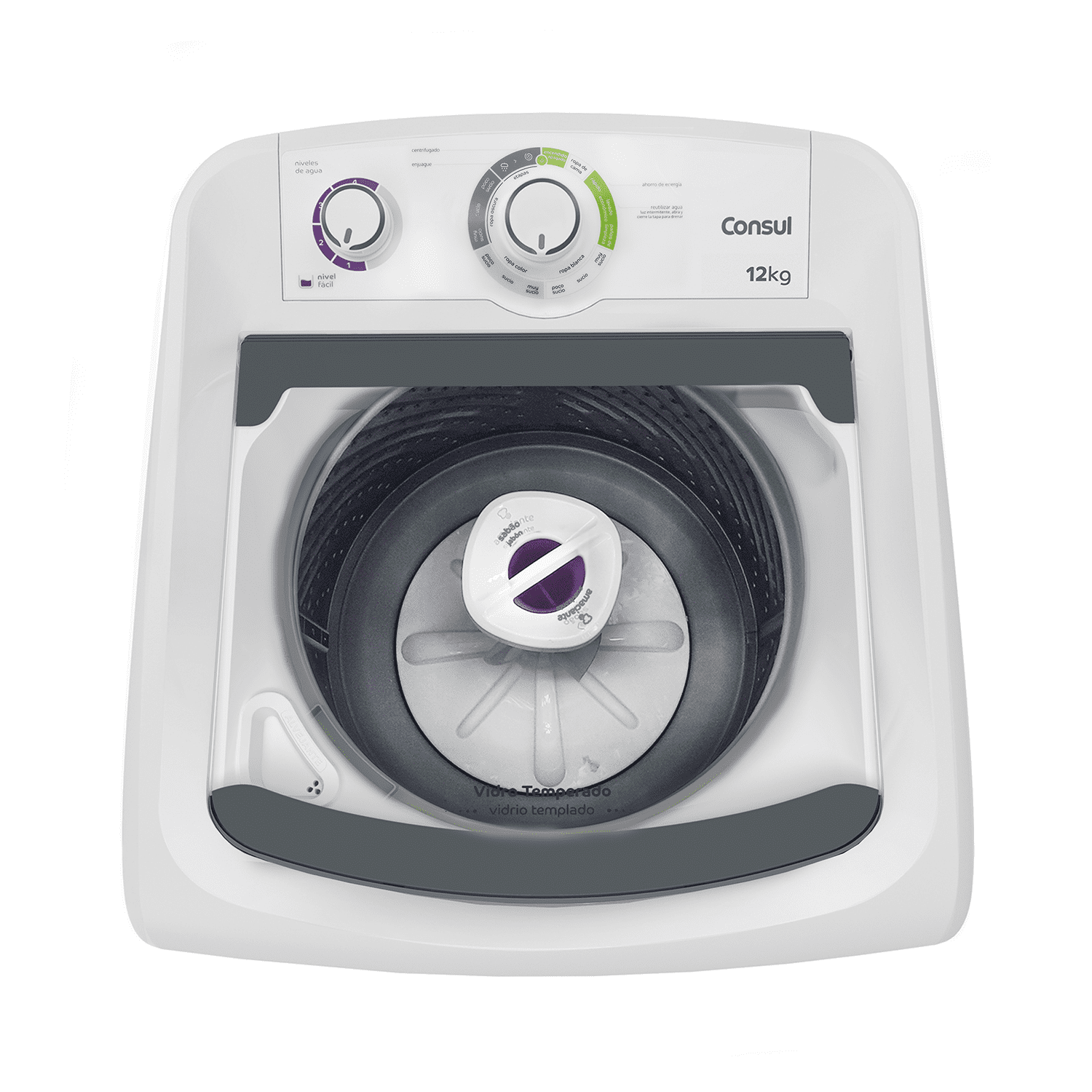 LAVARROPAS CONSUL CWH12 12KG CARGA SUP.