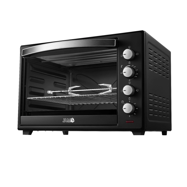 HORNO ELECTRICO JAM DN60E-RML 60 LTS  C/ LUZ INTERNA, SPIEDO, TIMER 120MIN 2200W