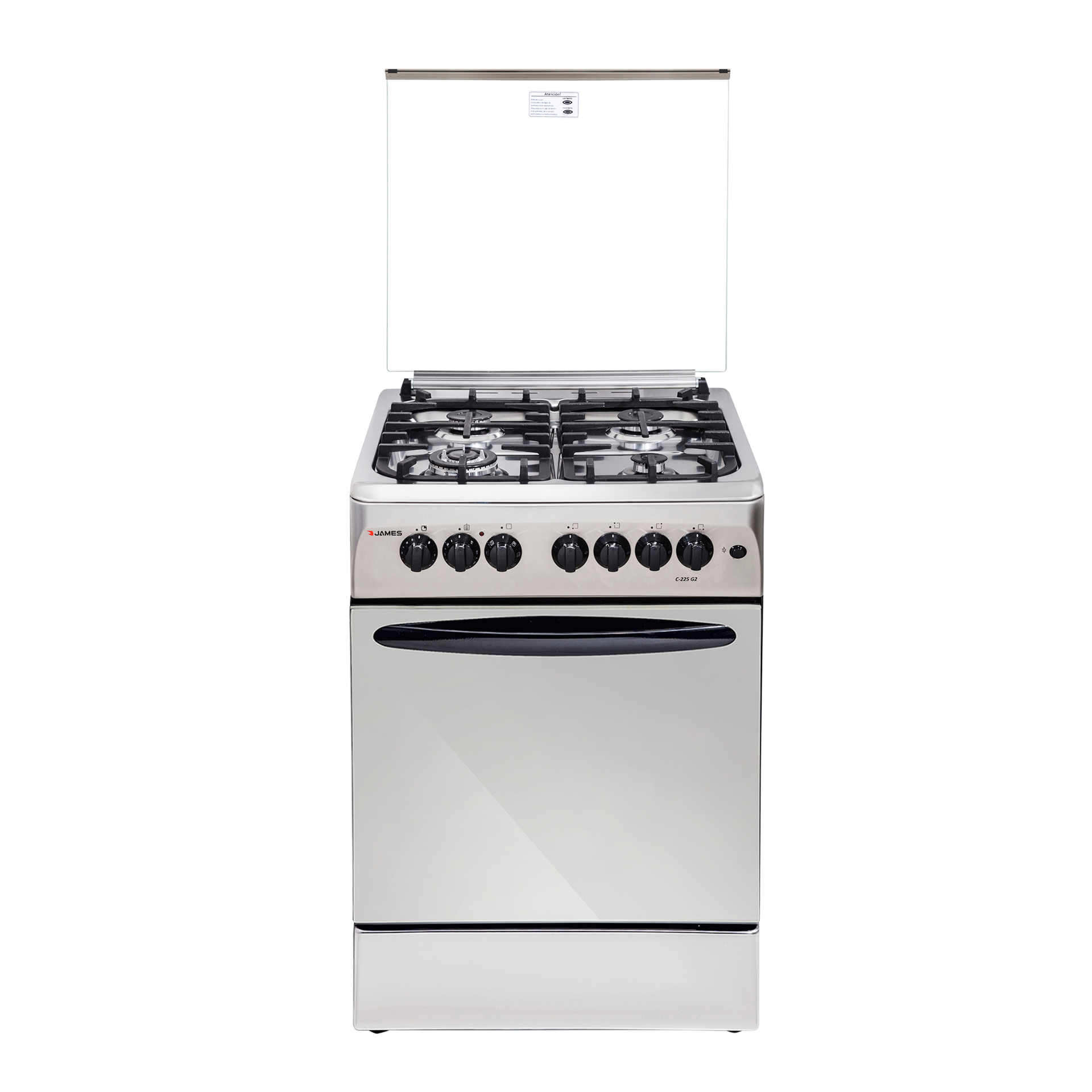 COCINA JAMES  C-225  4H. AC.INOX. FERIA