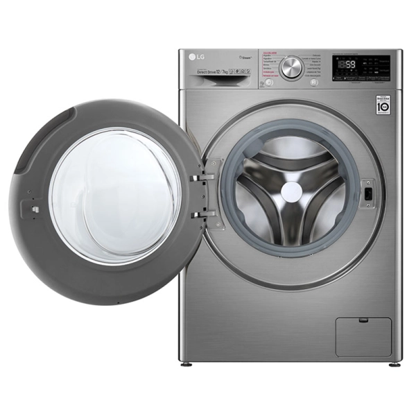 LAVASECARROPAS LG 12/7 KG INOX WD12VVC3S6C