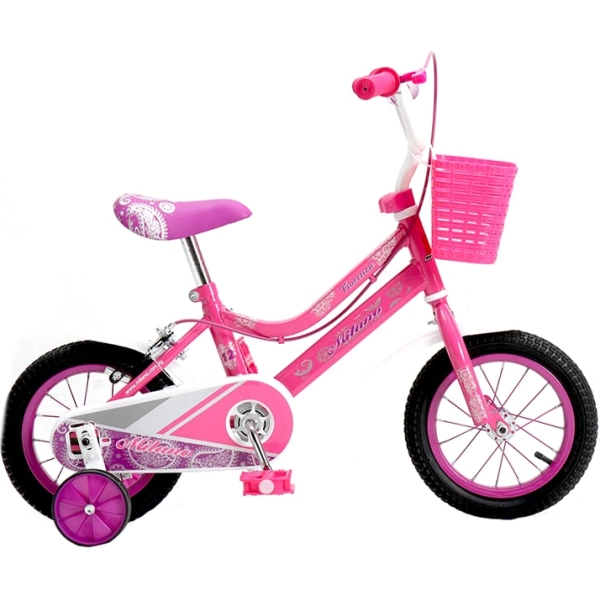 BICICLETA MILANO FIORENZA 16" FUCSIA
