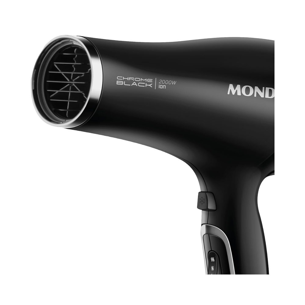 SECADOR MONDIAL SCN-04 CHROME BLACK 220V