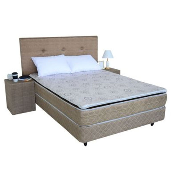 SOMIER PRINCE COMPLETO CLASIC 1.60 X 2.00 BEIGE