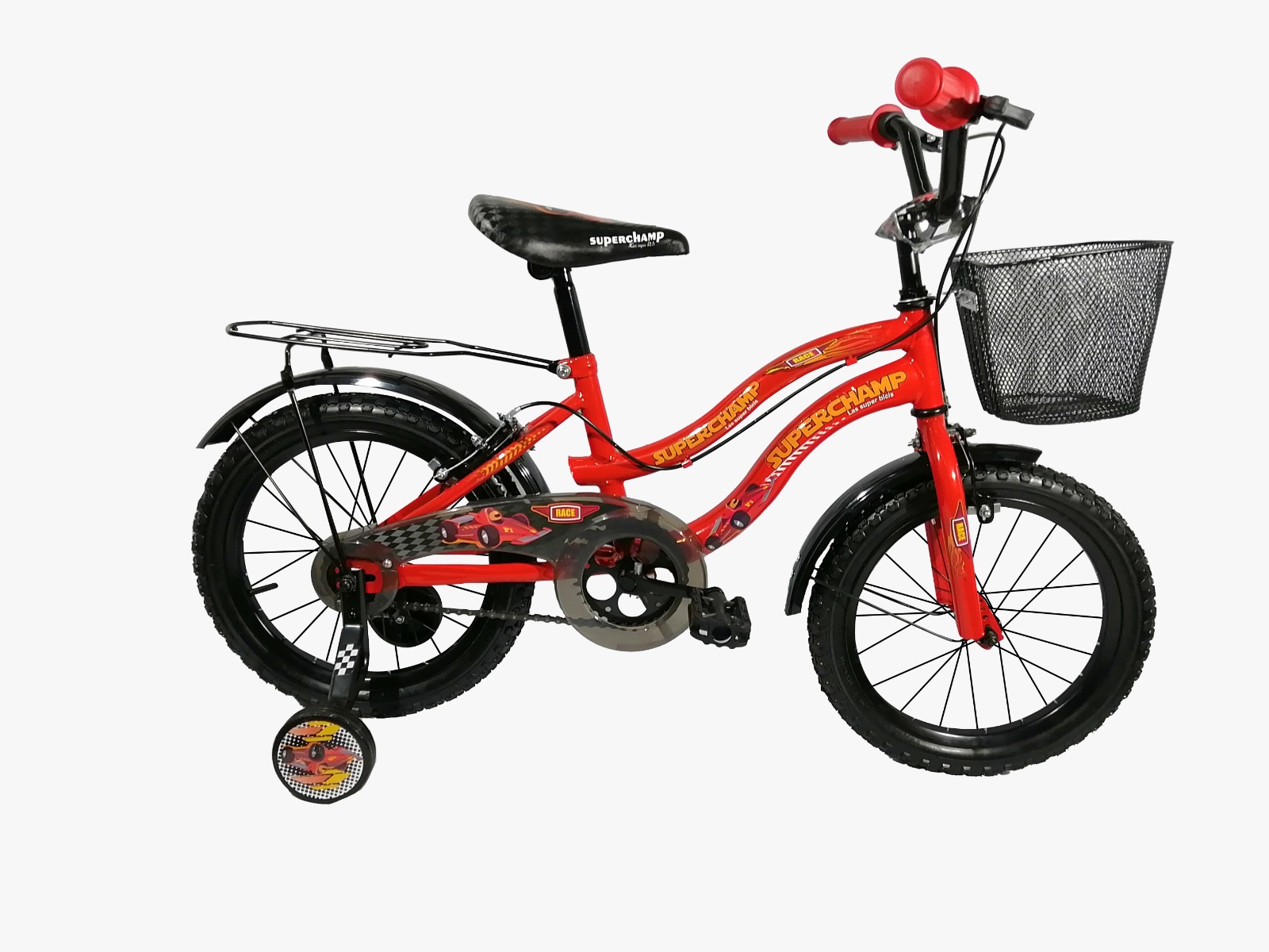 BICICLETA S.CHAMP 16" ROJO 1606