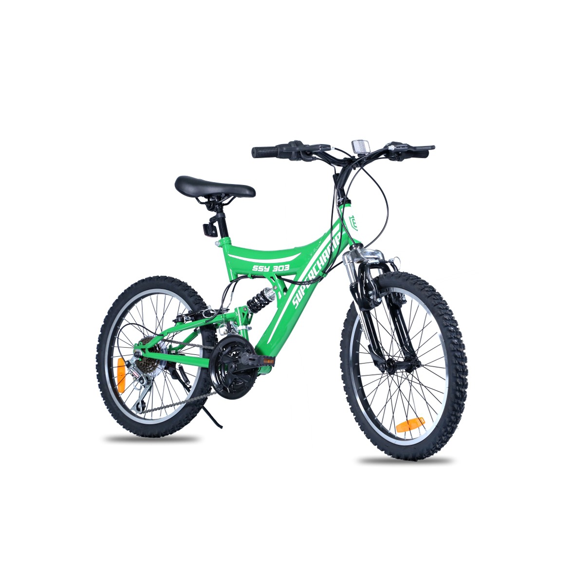 BICICLETA S.CHAMP 20" SY303 VERDE  SUSP.