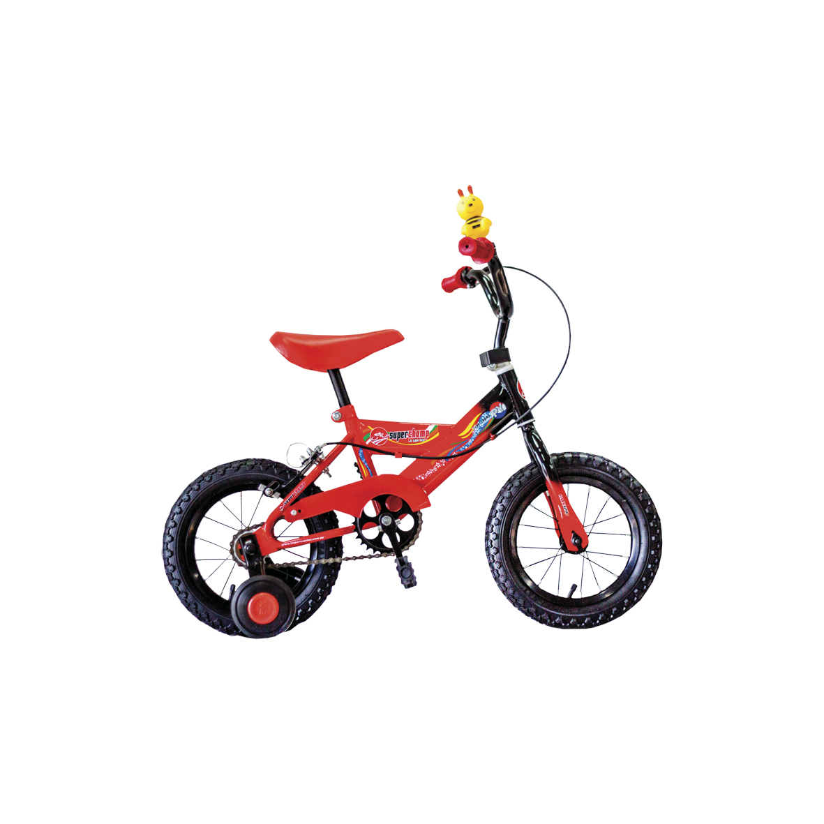 BICICLETA S.CHAMP BMX 12" ROJO 1211 CKD