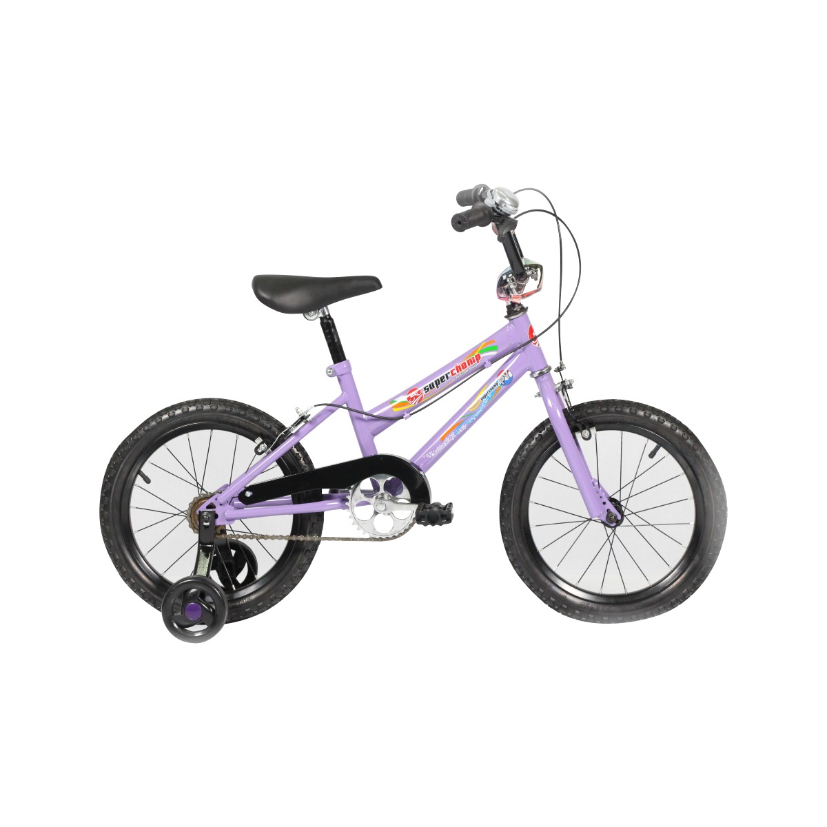 BICICLETA S.CHAMP BMX 16" LILA 1603-1