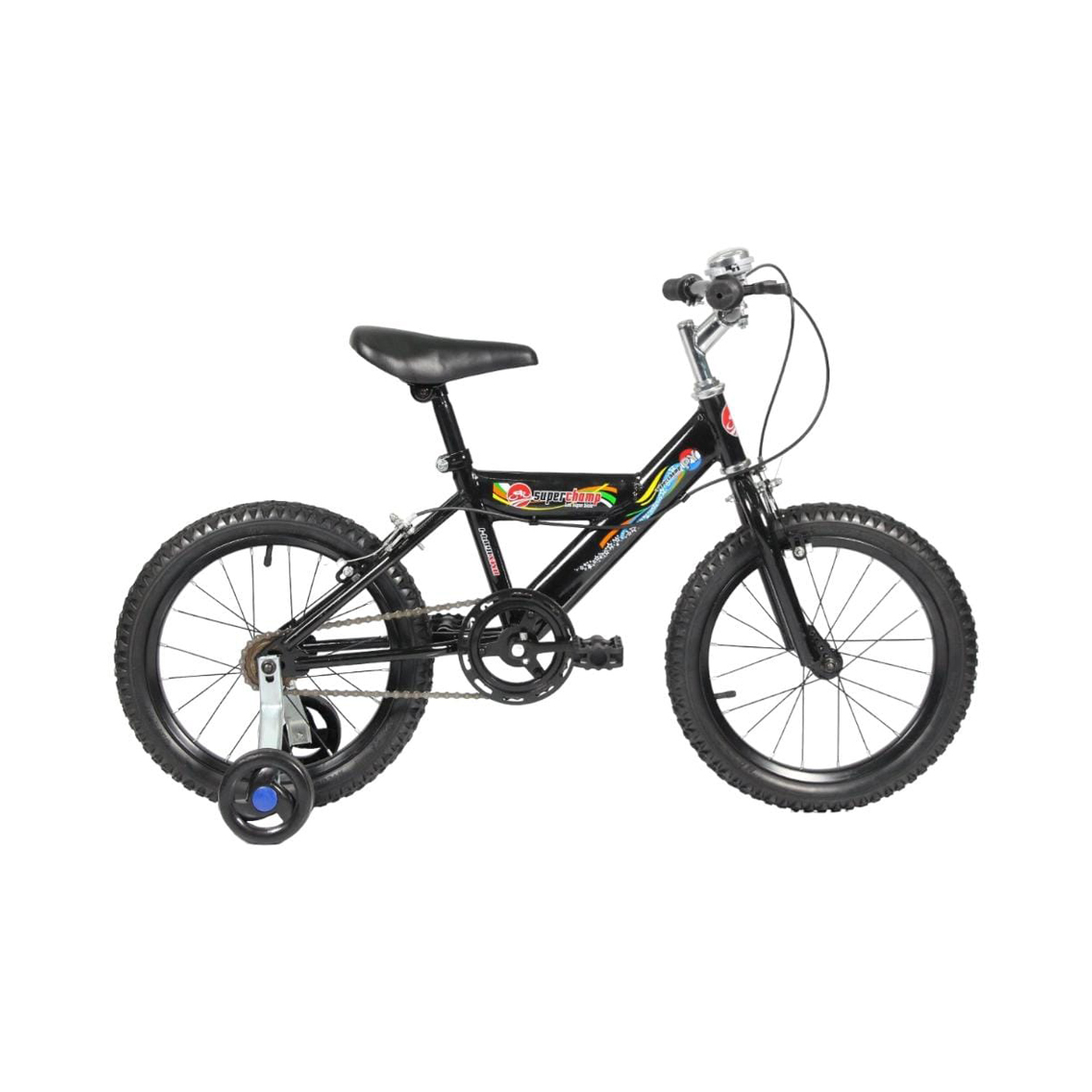 BICICLETA S.CHAMP BMX 16" NEGRO 1604-1