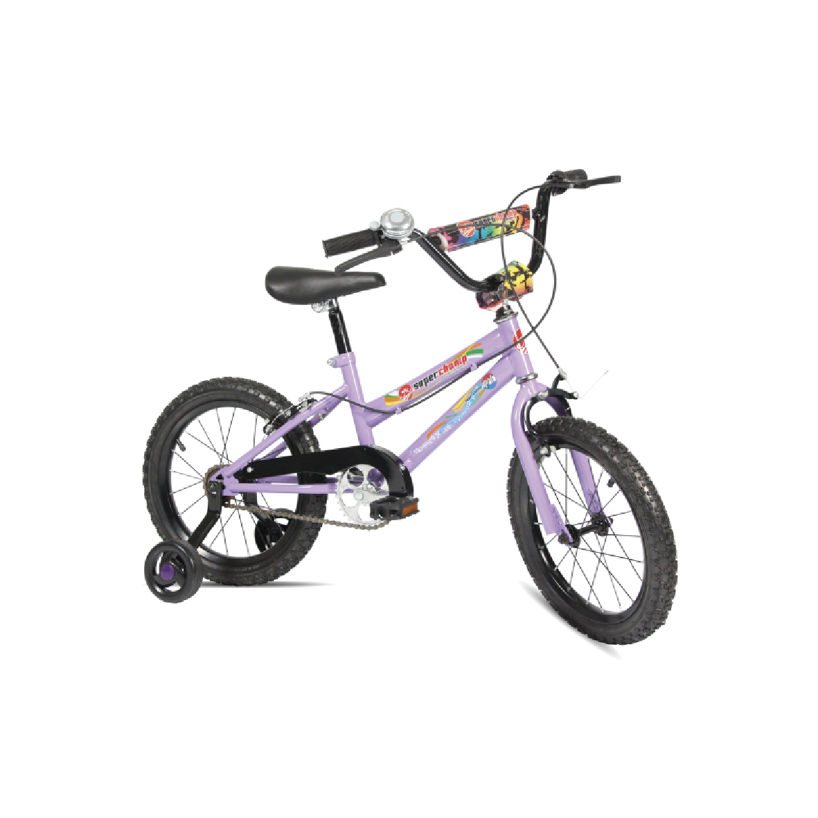 BICICLETA S.CHAMP BMX 16" VIOLETA  1603-1