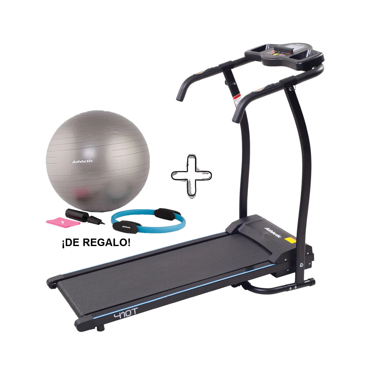 CINTA CAMINAR ATHLETIC 410T + KIT PILATES