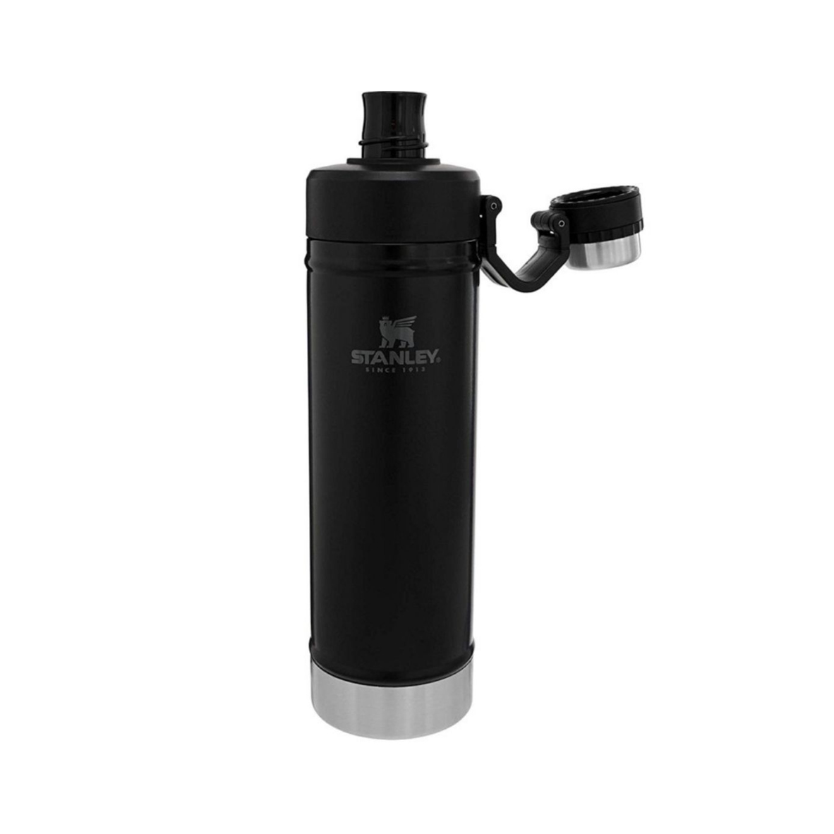 BOTELLA DE AGUA STANLEY NEGRO MATE DE 750ML