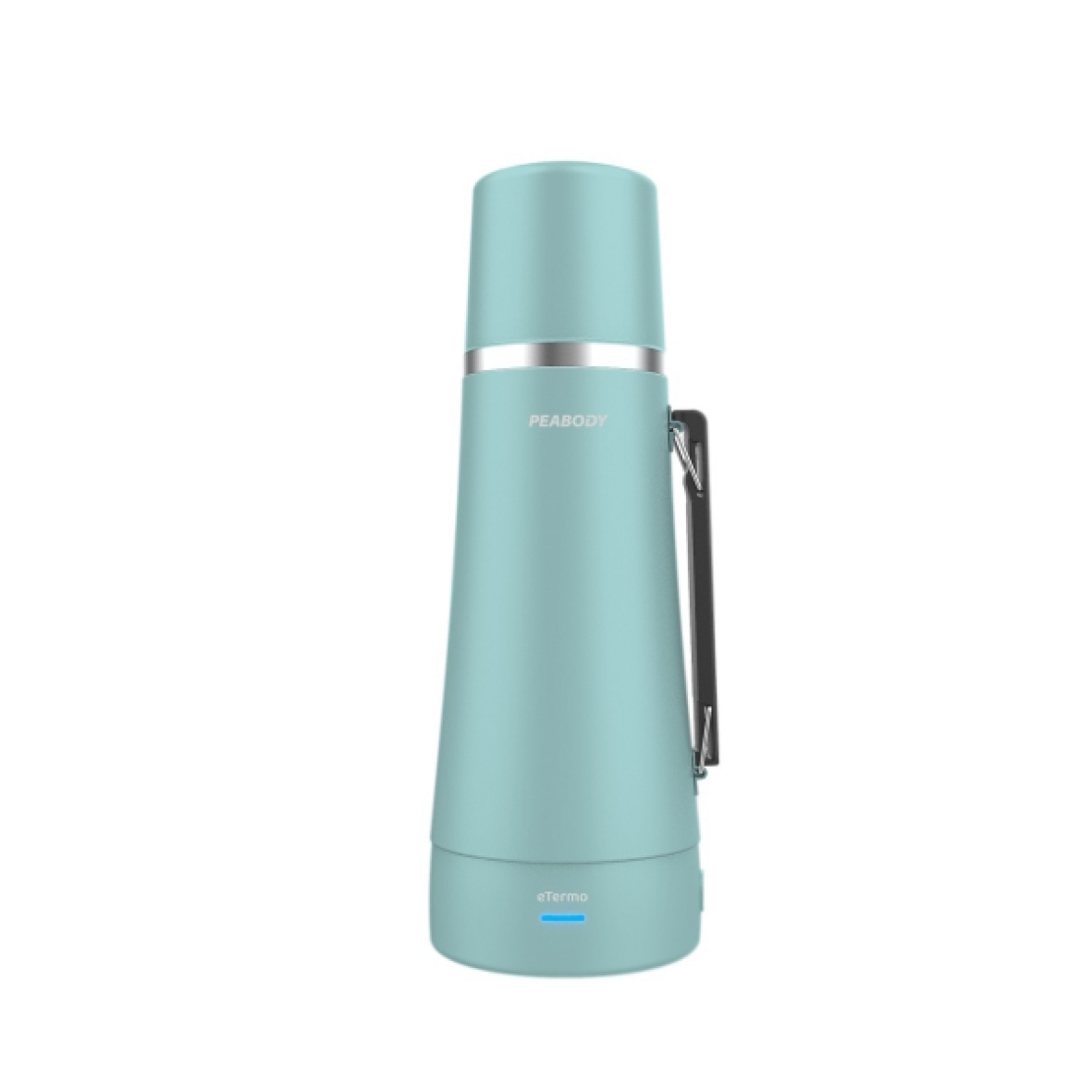 TERMO PEABODY PE-ET1000C ELECTRICO CELESTE + REGALO YERBA MATE