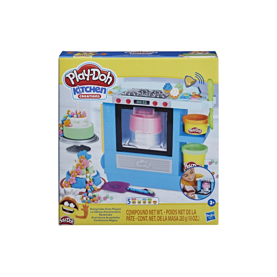 PLAY-DOH HASBRO RISING CAKE OVEN PLAYSET 002-F1321