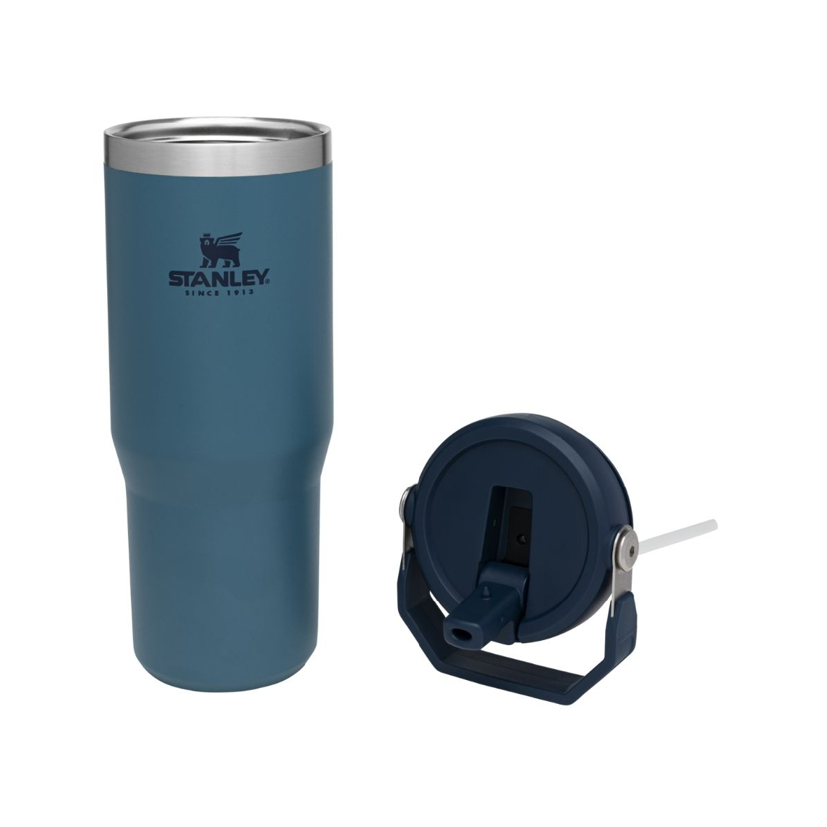 TERMO STANLEY TUMBLER FLIP 887ML AZUL 975