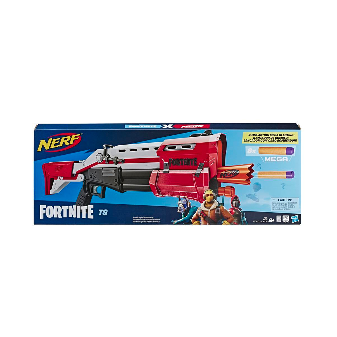 PISTOLA HASBRO NERF FORTNITE TS 002-E7065