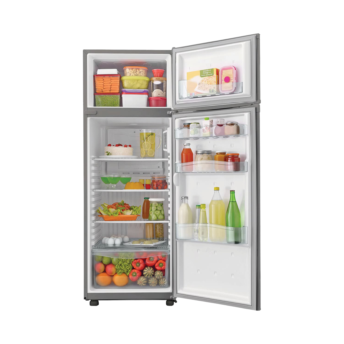 HELADERA CONSUL 370L. CRD37 PLATA 2P.37P1