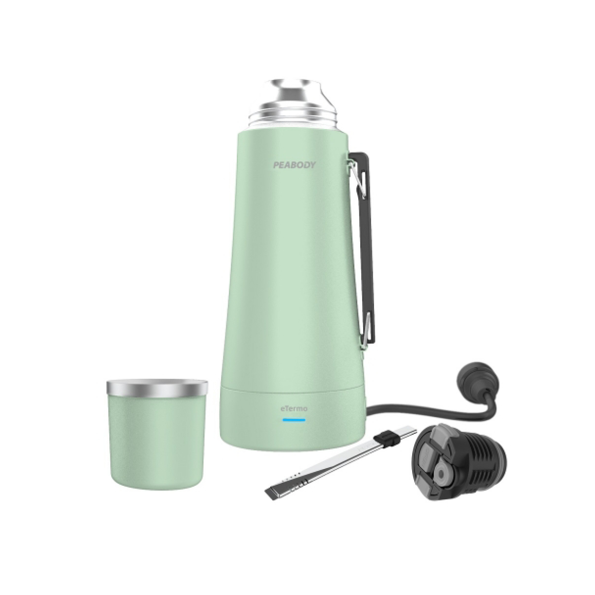 TERMO PEABODY PE-ET1000V ELECTRICO VERDE + REGALO YERBA MATE + VOUCHER