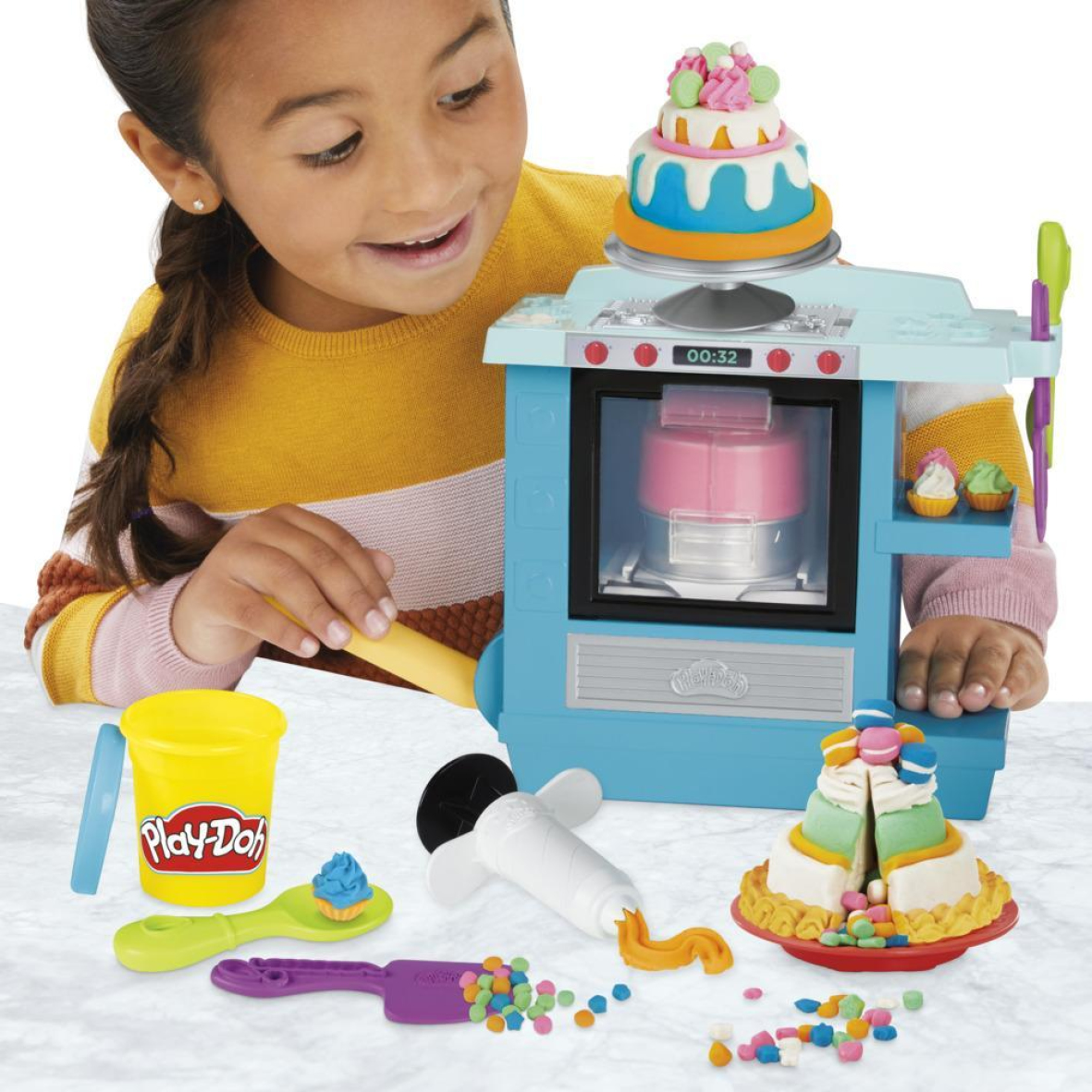 PLAY-DOH HASBRO RISING CAKE OVEN PLAYSET 002-F1321