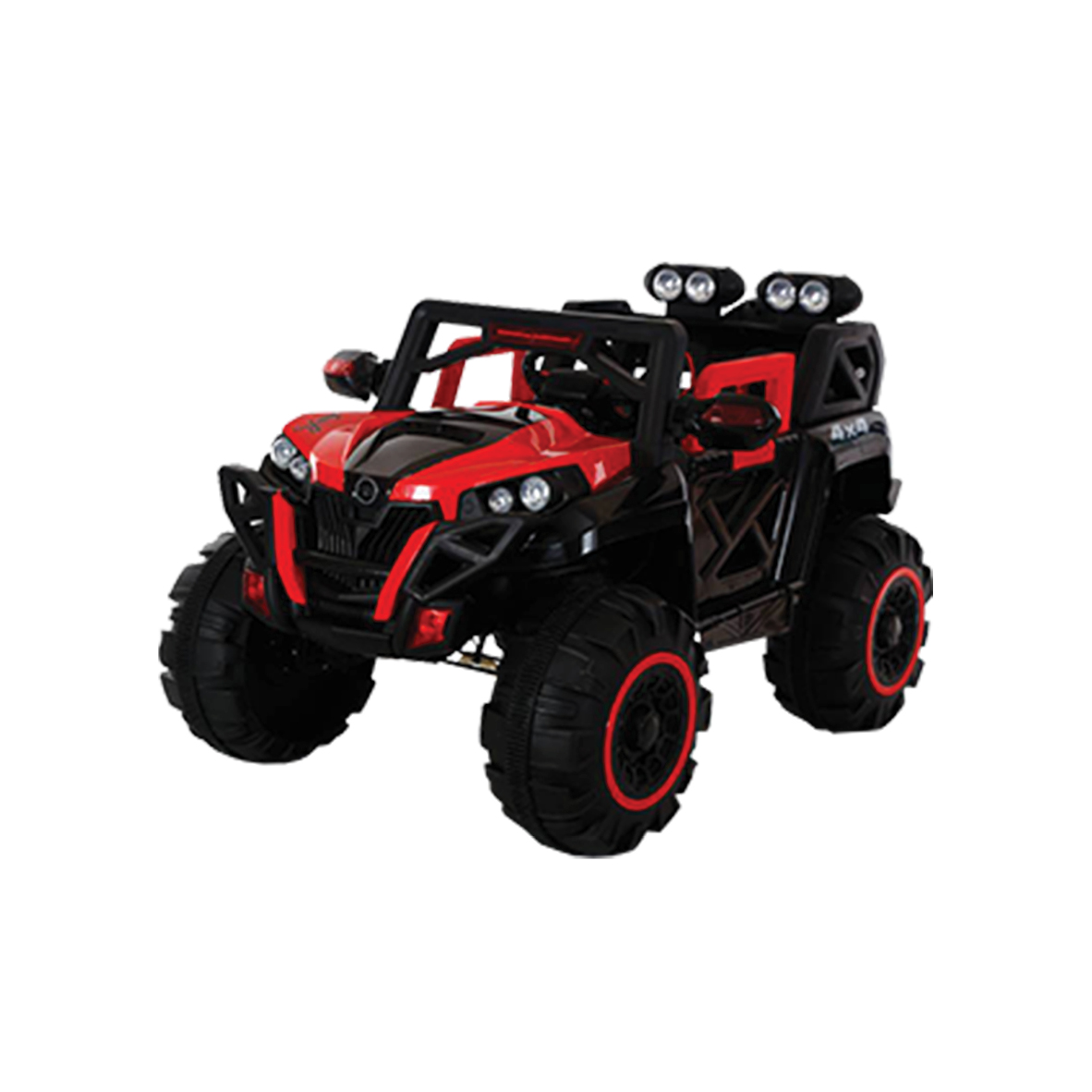 AUTO A BATERIA CROSS COUNTRY 001A-4R ROJO