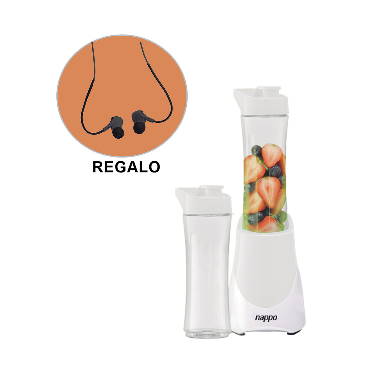MIXER NAPPO 01 BLANCO +AURICULAR KAE-102 NEG