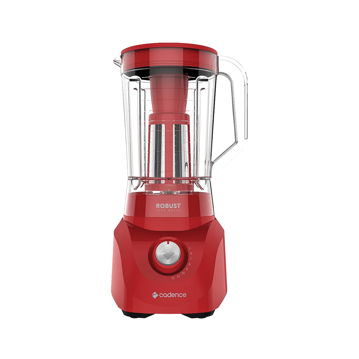 LICUADORA CADENCE LIQ411 ROBUST ROJO
