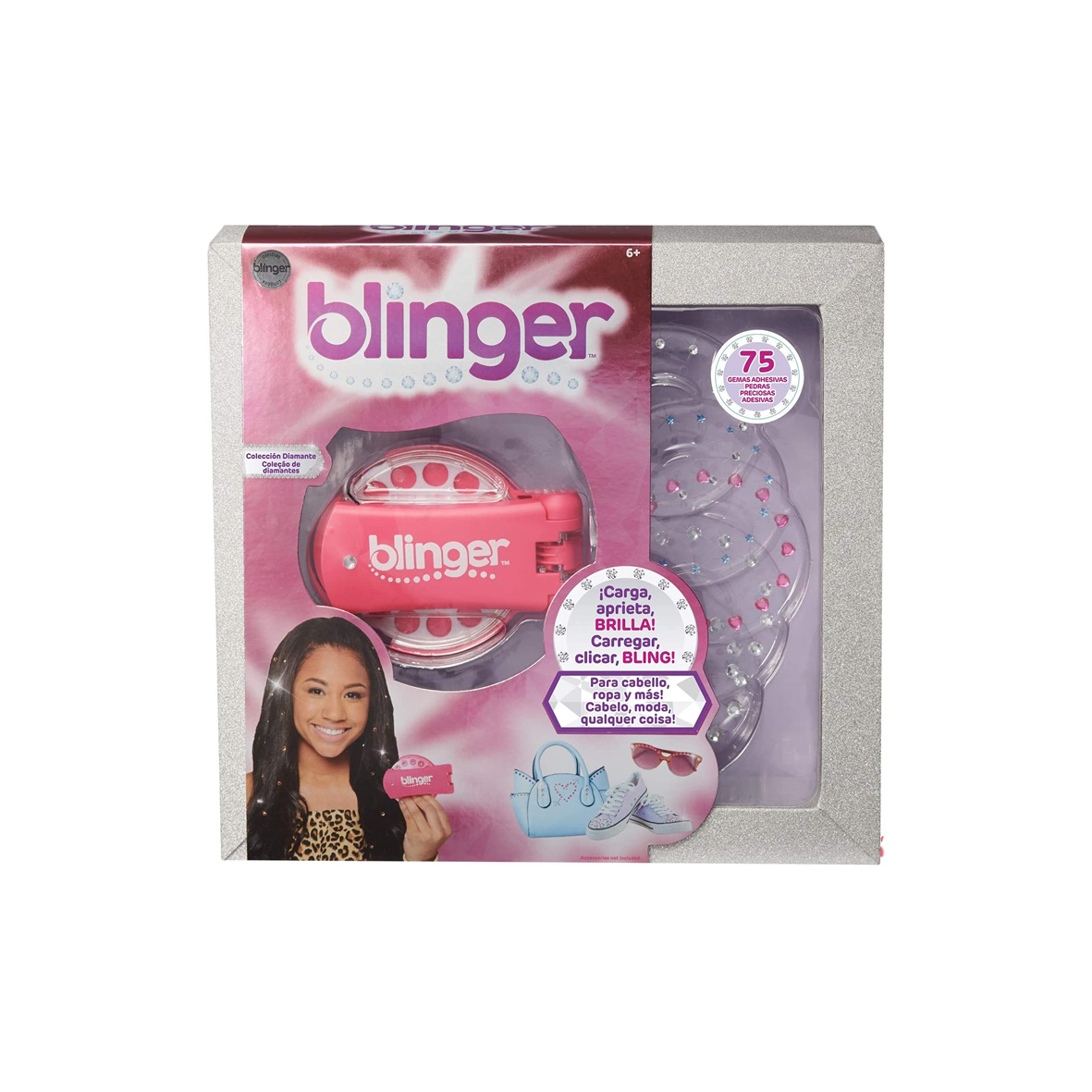 JAZWARES BLINGER DIAMANTE ROSADO 6217