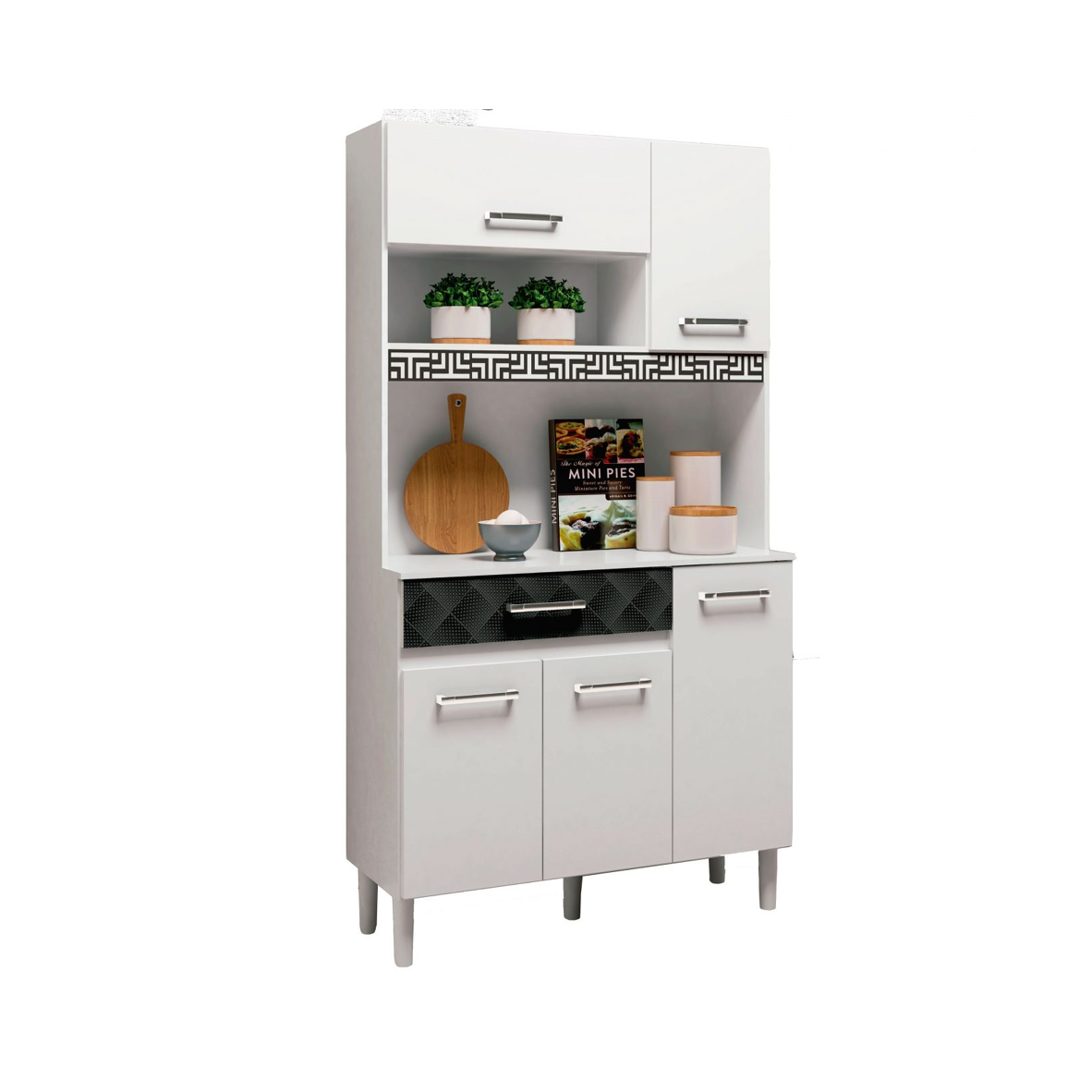 KIT MOVEL MAGAZIN 90 BL/NEGRO