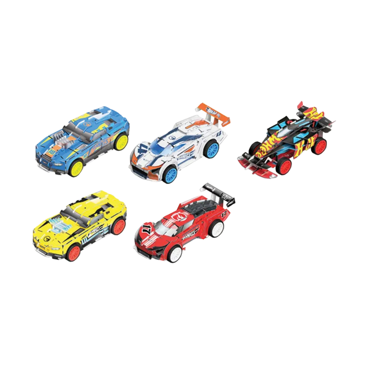  CONSTRUYE PACK X5 HOT WHEELS 55353