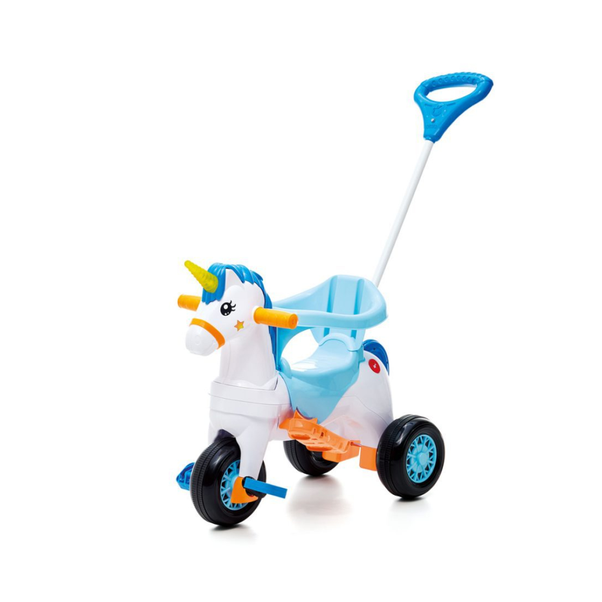TRICICLO CALESITA UNICORNIO AZUL 1002