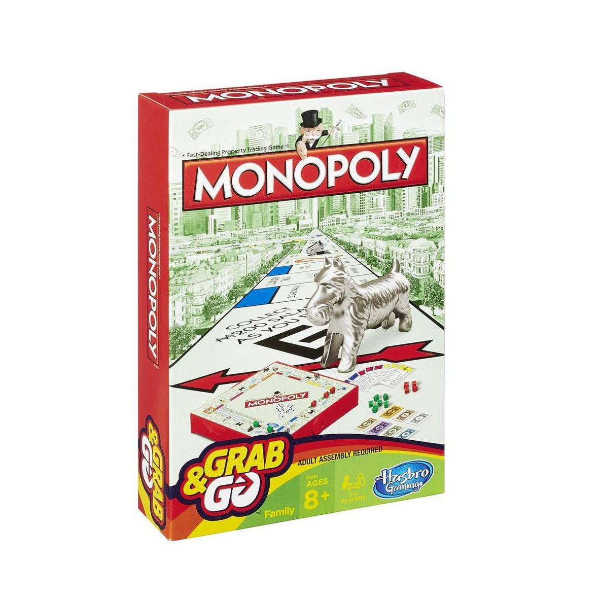 MONOPOLY HASBRO GRAB AND GO 002-B1002