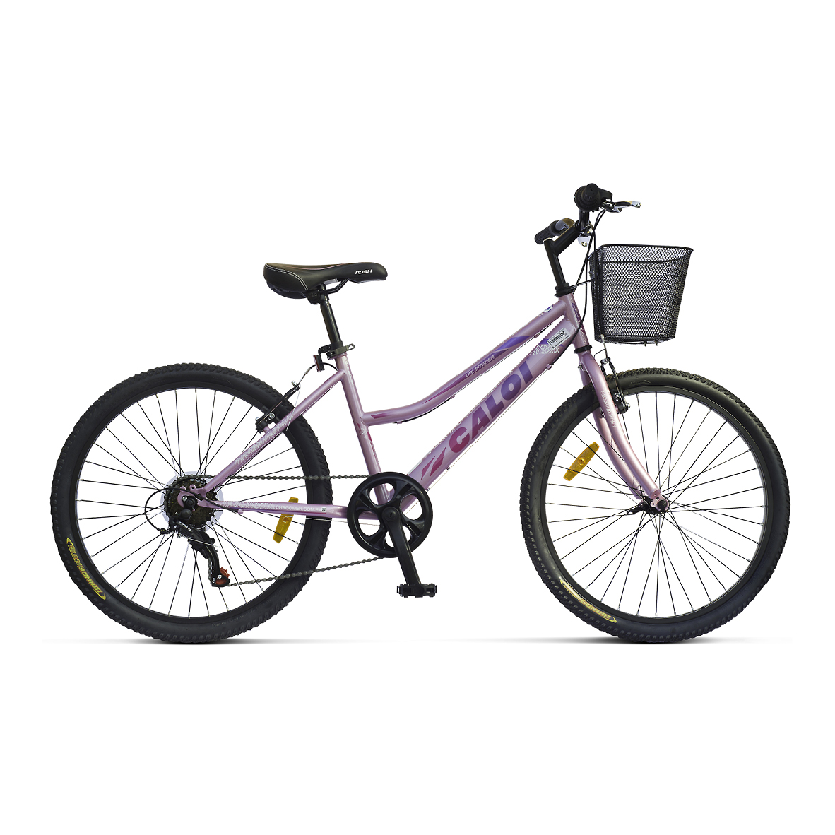 BICICLETA CALOI CALIFORNIA 24" ROSADO