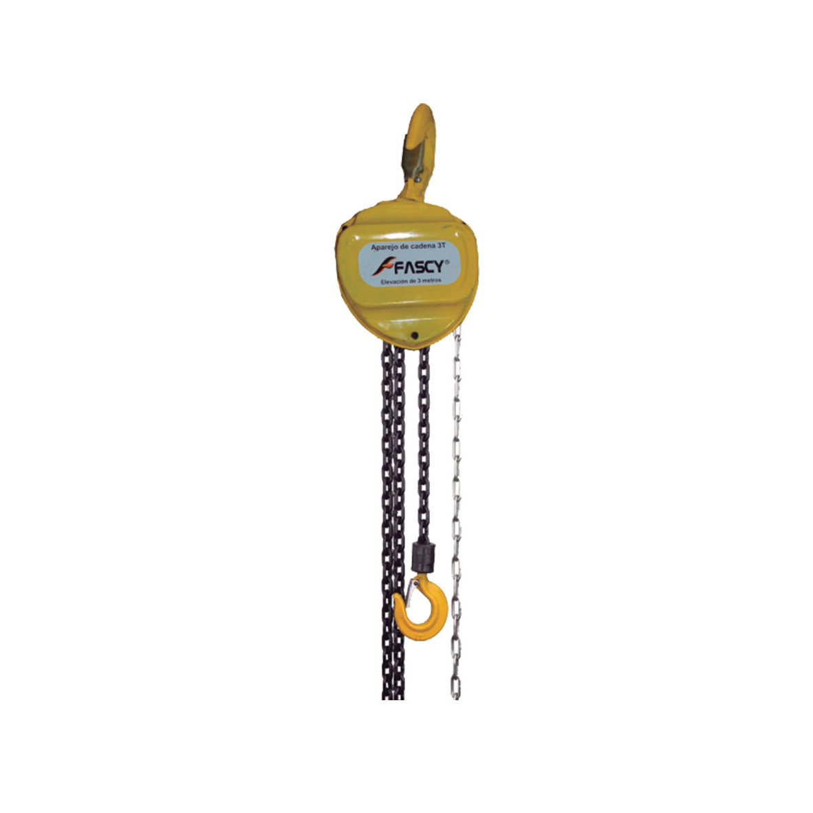 APAREJO FASCY 3T DE CADENA 3M.MANUAL